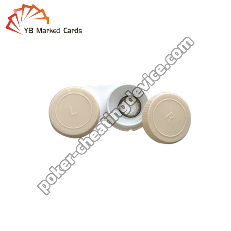 ইউভি অদৃশ্য কালি কন্টাক্ট লেন্সের মাধ্যমে কার্ড দেখুন - পোকার সুবিধা অর্জন করুন