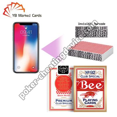 মৌমাছি পোকার পেশাদার বিনোদন বারকোড আইফোন পোকার বিশ্লেষক জন্য পোকার কার্ড