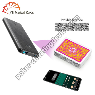 পাওয়ার ব্যাংক পোকার চিট কার্ড স্ক্যানার জন্য পোকার বিশ্লেষক ডিভাইস এবং বারকোড কার্ড