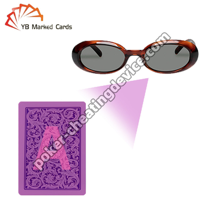 ক্যাসিনো ইনফ্রারেড সানগ্লাস পোকার প্রতারণার জন্য অদৃশ্য কালি চশমা