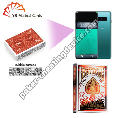 সাইকেল 140 তম বার্ষিকী ইনফ্রারেড-পঠনযোগ্য এজ বারকোড ডেক