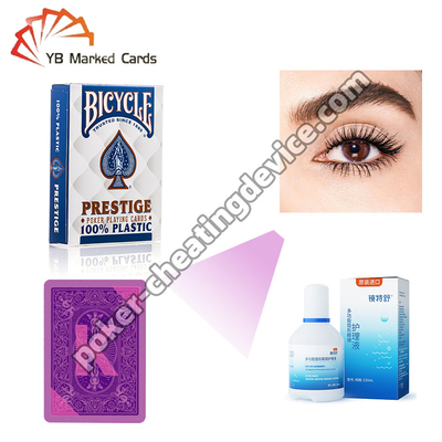 বাইসাইকেল F44100 Prestige 100% প্লাস্টিকের অদৃশ্য ইনফ্রারেড চিহ্নিত কার্ড