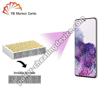বারকোড সাইড চিহ্নিত কার্ডের জন্য CVK 500 মোবাইল পোকার বিশ্লেষক