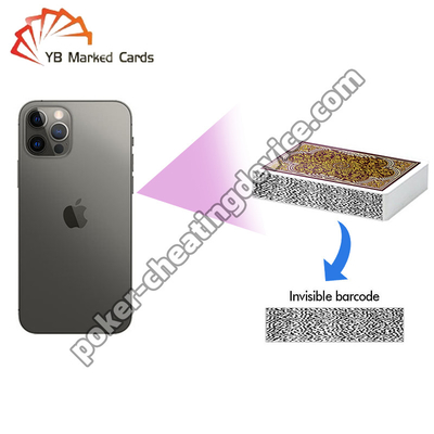 বারকোড চিহ্নিত কার্ড ডেকের জন্য CVK 400 বারকোড পোকার বিশ্লেষক