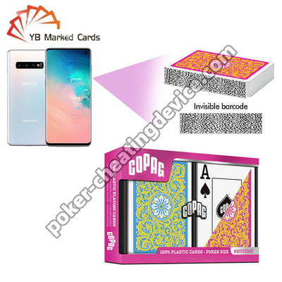 কোপাগ নিউটারিক বারকোড মার্কিং কার্ড জাম্বো ইনডেক্স গোলাপী / হলুদ ডাবল ডেক সেট