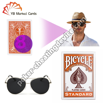 বাইসাইকেল ইনফ্রারেড অদৃশ্য কালি সঙ্গে উজ্জ্বল চিহ্নিত পোকার কার্ড