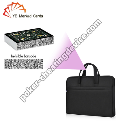 সংক্ষিপ্ত ব্রিফকেস পোকার চিট বিশ্লেষক কার্ড স্ক্যানিং সহ