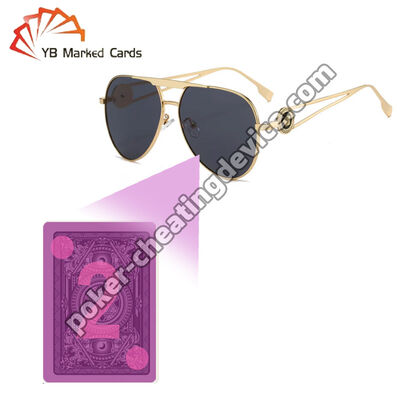 ইনফ্রারেড চিহ্নিত কার্ডের জন্য ইউভি দৃষ্টিভঙ্গি পোকার চশমা