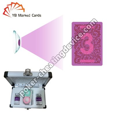 ইনফ্রারেড চিহ্নিত কার্ডের জন্য আলোকিত কালি যোগাযোগ লেন্স