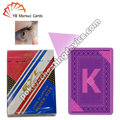 EYT অদৃশ্য ইনফ্রারেড আলোকিত কালি দিয়ে চিহ্নিত কার্ড