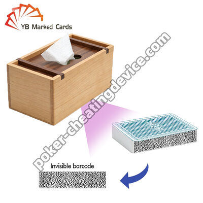 পোকার চিটিংয়ের জন্য টিস্যু বক্স ওয়্যারলেস ক্যামেরা স্ক্যানার